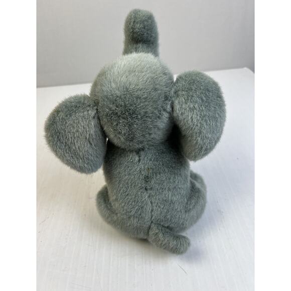 Fundamental Too 1987 Squeezem's Plush Elephant Gray Stuffie Vintage 80s - Picture 4 of 8